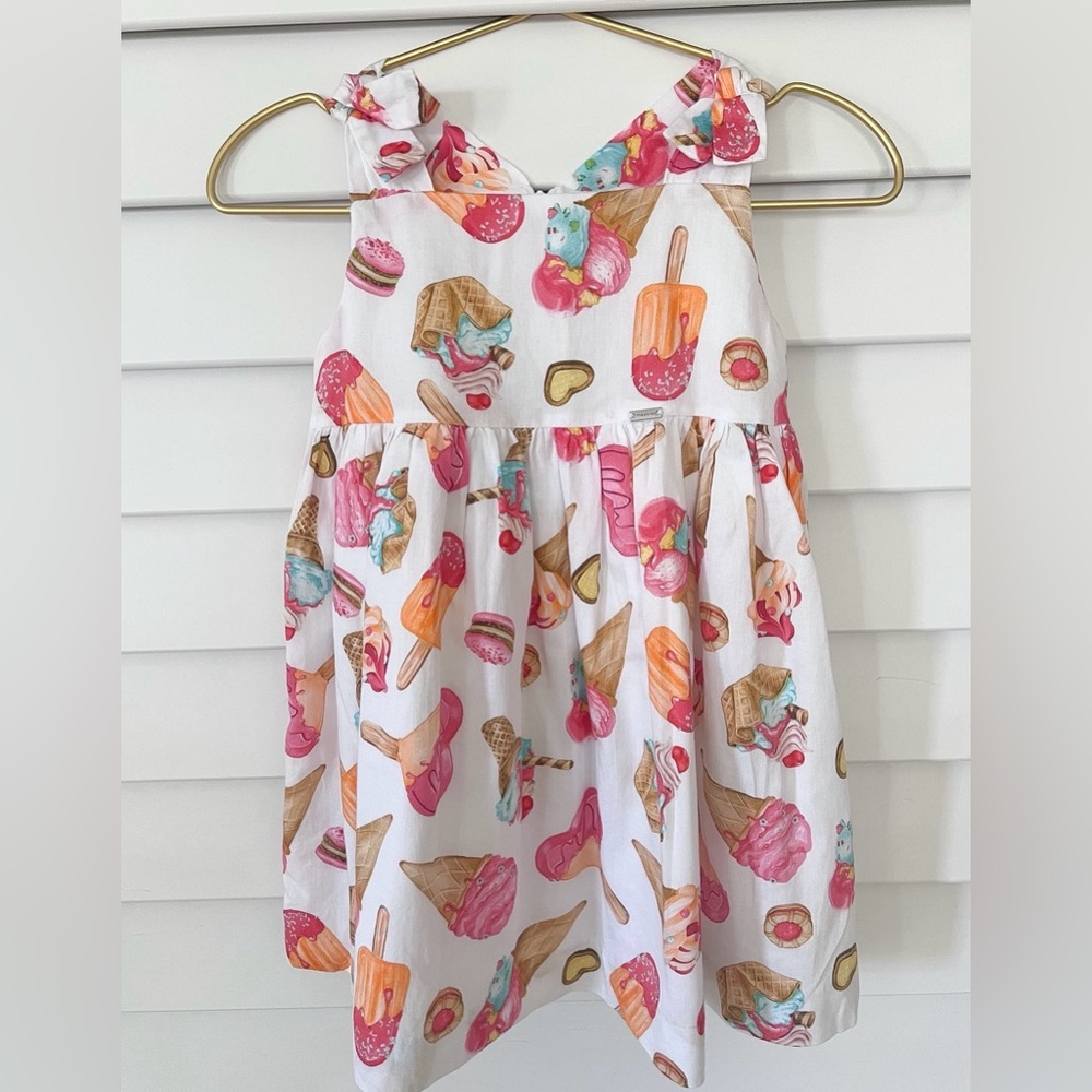 Mayoral Sweet Treats Print Girls Dress